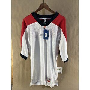 NWT Reebok CFL Calgary Stampeders Jersey Signed by #76 (Size L)